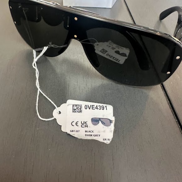 VERSACE MEDUSA BIGGIE PILOT SUNGLASSES - Picture 4 of 4